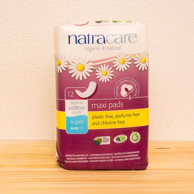 Slipeinlagen natural super, 12Stk.